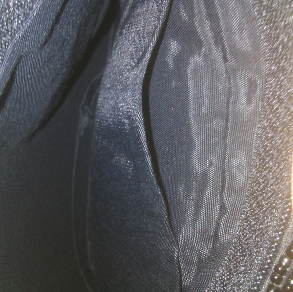 Walborg Vintage Microbead Black and Gold Purse - Picture 6 of 6